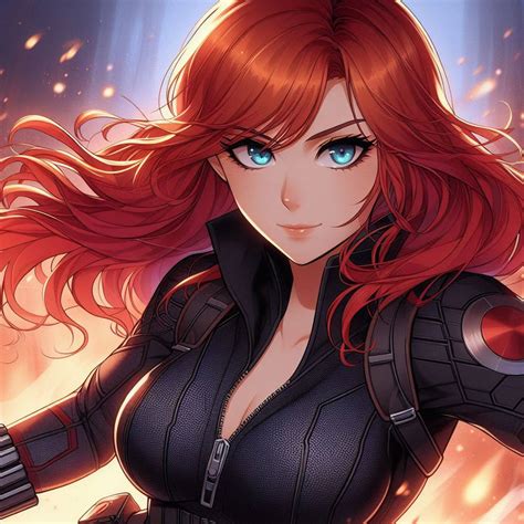 black widow anime